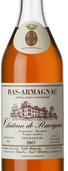 Vintage Armagnac, 2003,  Folle Blanche , Domaine de Ravignan 2003 Cheap