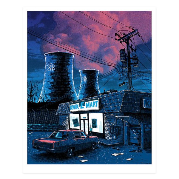 Night Falls on the Springfield Nuclear Power Plant (The Simpsons) Online now