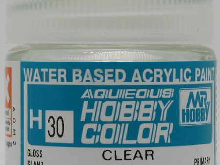 GSI Creos Mr. Hobby Aqueous Color H-030 【GLOSS CLEAR】 Supply