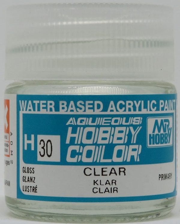 GSI Creos Mr. Hobby Aqueous Color H-030 【GLOSS CLEAR】 Supply