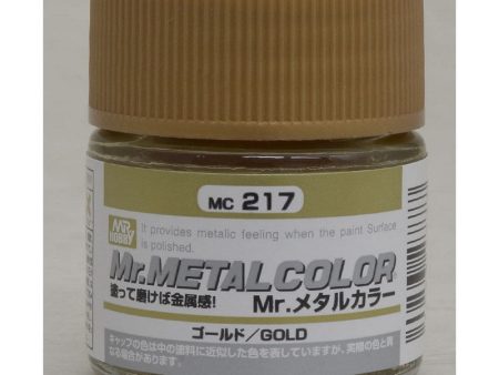 GSI Creos Mr. Metal Color 217 Gold (Metallic lacquer) For Cheap