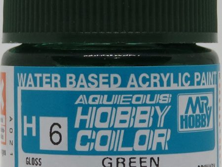 GSI Creos Mr. Hobby Aqueous Color H-006 【GLOSS GREEN】 Discount