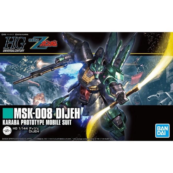 HGUC 1 144 219 MSK-008 Dijeh For Sale