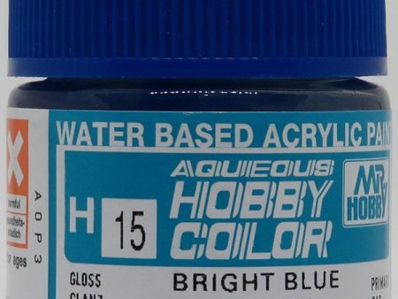 GSI Creos Mr. Hobby Aqueous Color H-015 【GLOSS BRIGHT BLUE】 For Discount