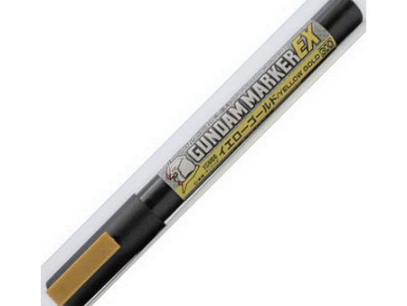 GSI Creos Mr. Hobby XGM08 Gundam Marker EX Yellow Gold For Sale