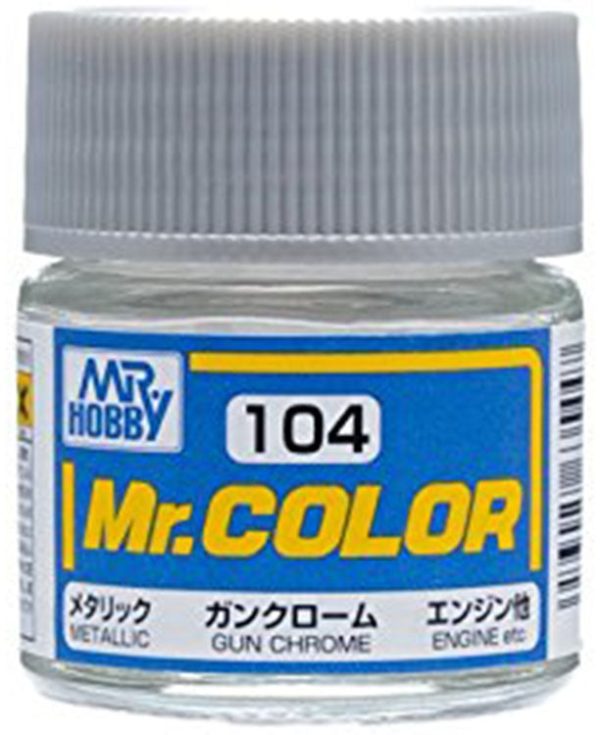 GSI Creos Mr. Color 104 Gunm Chrome (METALLIC) 10ml Online now