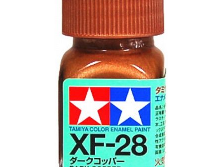 Tamiya 80328 Enamel Paint XF-28 Dark Copper 10ml For Sale