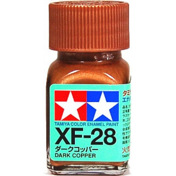 Tamiya 80328 Enamel Paint XF-28 Dark Copper 10ml For Sale