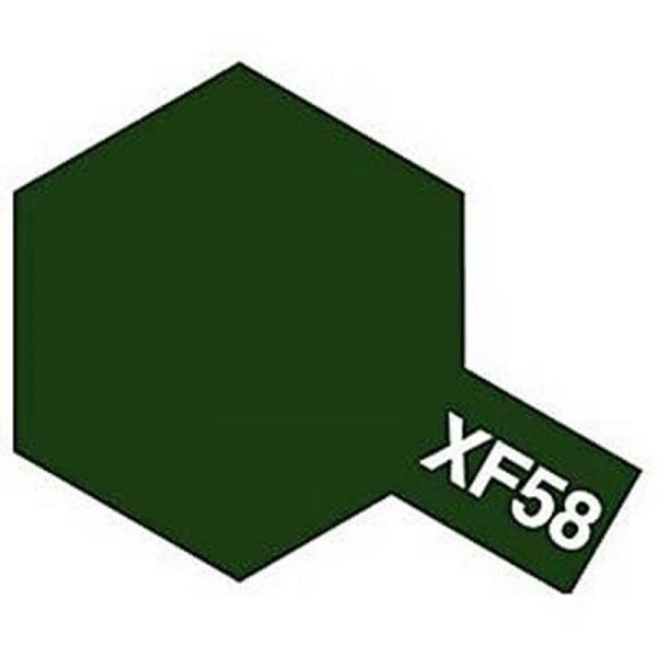 Tamiya 80358 Enamel Paint XF-58 Olive Green 10ml Online Sale