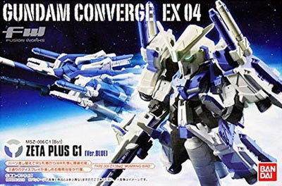 FW Gundam Converge EX04 Hummingbird Blue MSZ-006C1[Bst] Zeta Plus C1 Fashion