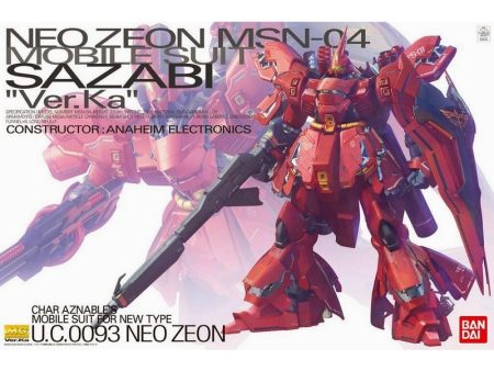 MG 1 100 MSN-04 Sazabi ver. Ka on Sale