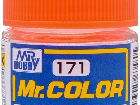 GSI Creos Mr. Color 171 Fluorescent Red (Semi Gloss)  10ml For Sale