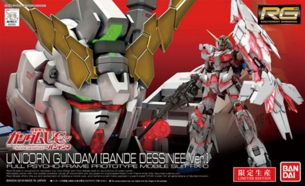 RG 1 144 RX-0 Unicorn Gundam (BANDE DESSINEE Ver.) Hot on Sale