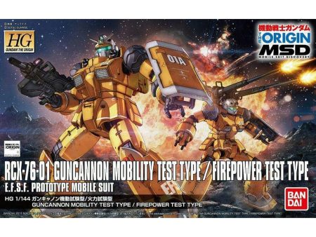 1 144 HG RCX-76-01 Guncannon Mobilty Test Type   Firepower Test Type Cheap