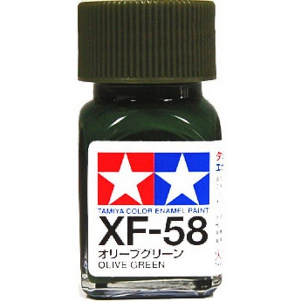 Tamiya 80358 Enamel Paint XF-58 Olive Green 10ml Online Sale