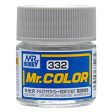 GSI Creos Mr. Color 332 Light Aircraft Gray BS381 (Semi Gloss) 10ml For Sale