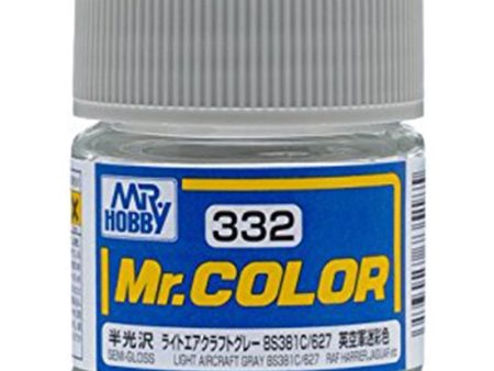 GSI Creos Mr. Color 332 Light Aircraft Gray BS381 (Semi Gloss) 10ml For Sale