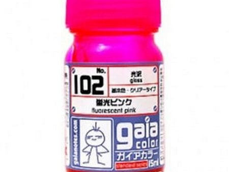 Gaia Color 102 Fluorescent Pink 15ml Online Sale