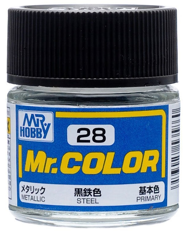 GSI Creos Mr. Color 028 Steel (SEMI GLOSS) 10ml For Cheap