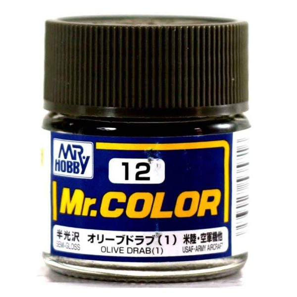 GSI Creos Mr. Color 012 Olive Drab 10ml Online Hot Sale