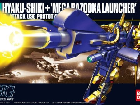 1 144 HGUC Hyakushiki + Mega Bazooka Launcher Hot on Sale