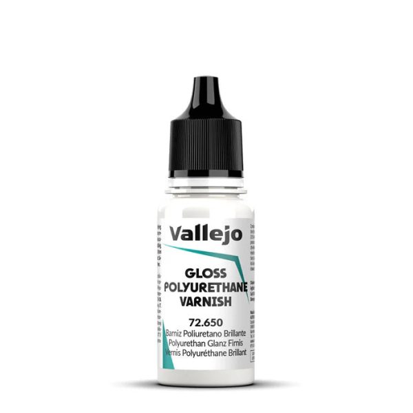 Vallejo: Polyurethane Gloss Varnish - 18ml - 72650 Online Hot Sale