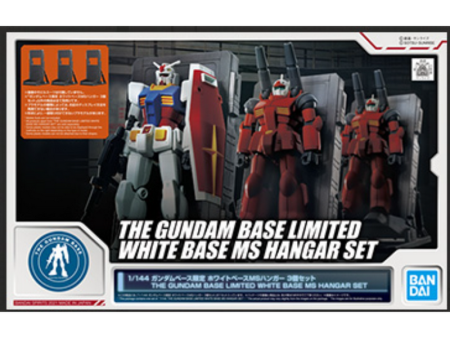 Gundam Base Limited White Base MS Hanger Set Fashion