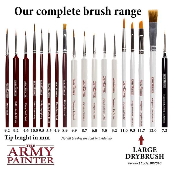 Wargamer Brush: Large Drybrush on Sale