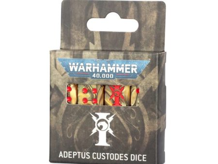 Warhammer 40K: Adeptus Custodes Dice Fashion