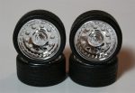 Pegasus Hobbies 1 24 Chrome  23  Magnums Rims W Tires For Sale