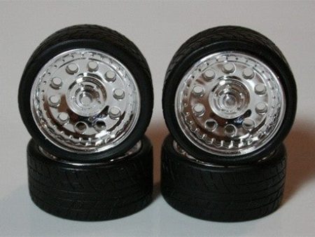 Pegasus Hobbies 1 24 Chrome  23  Magnums Rims W Tires For Sale