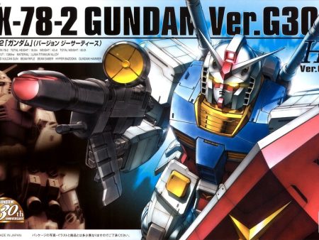 1 144 HGUC RX-78-2 Gundam Ver.G 30th Supply