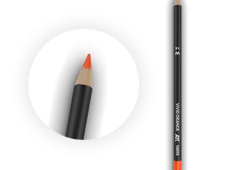 AK Interactive - Weathering Pencils - Vivid Orange Supply