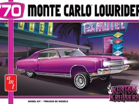 1970 Chevy Monte Carlo Lowrider 1:25 Scale Model Kit For Discount