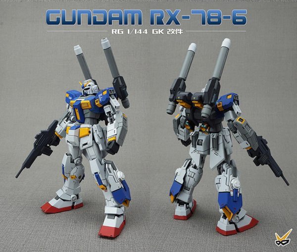 1 144 UC RX-78-6 Gundam VER. MBG [Conversion Kit] on Sale