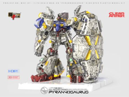 Mechanicore 1 72 MAS-20 Pyrannosaurus GP02 Clear Color Supply