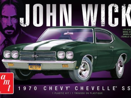 1970 Chevy Chevelle John Wick 1:25 Scale Model Kit Sale