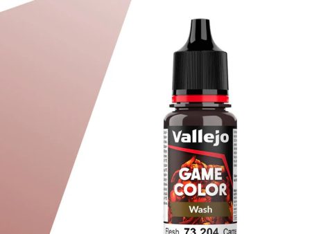 Vallejo Game Color Wash: Flesh - 18 ml - 73204 Online now