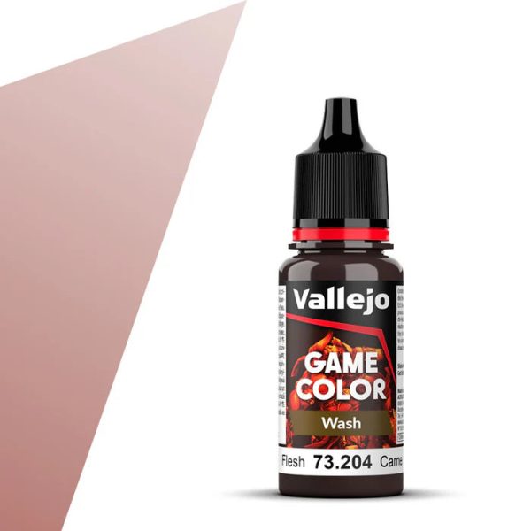 Vallejo Game Color Wash: Flesh - 18 ml - 73204 Online now