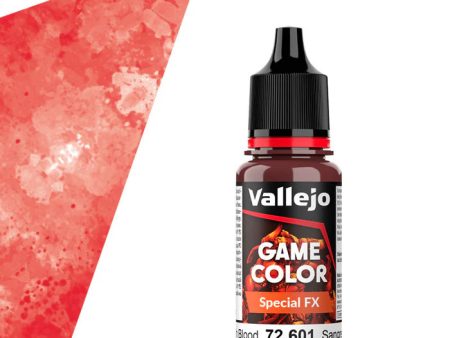 Vallejo Game Color Special FX: Fresh Blood - 18 ml - 72601 Online Hot Sale