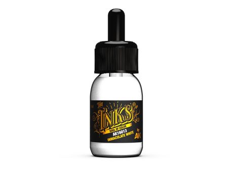 AK Interactive - The Inks - Immaculate White Hot on Sale