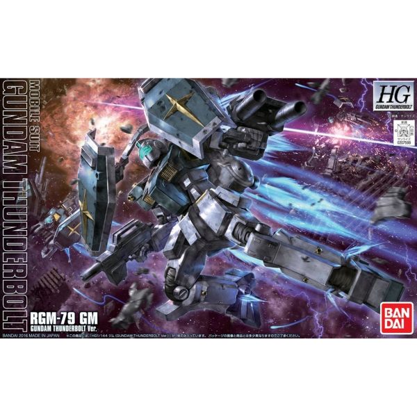 1 144 HG RGM-79 GM [Gundam Thunderbolt Anime Color Ver.] Fashion