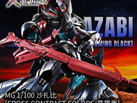 【May】MG 1 100 MSN-04 Sazabi [CROSS CONTRAST COLORS Kureki Kuro] Supply