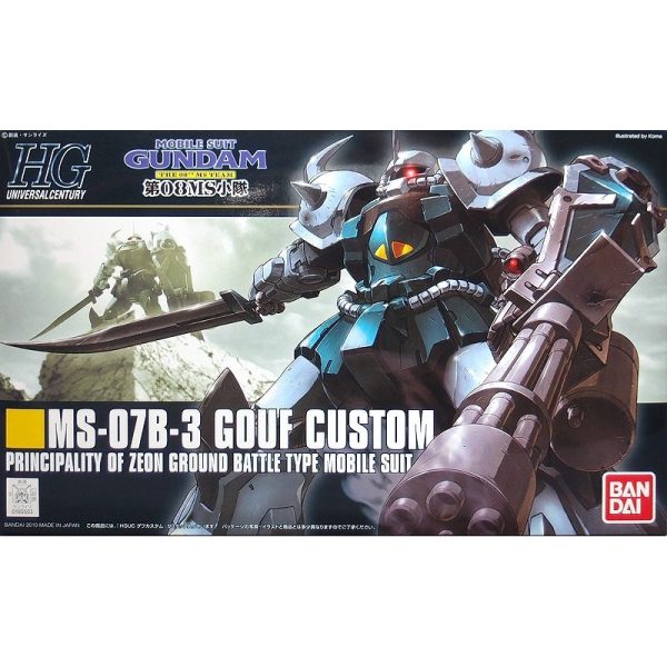 1 144 HGUC 117 MS-07B-3 Gouf Custom For Discount