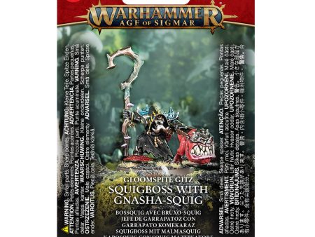 Gloomspite Gitz: Squigboss with Gnasha-squig For Discount