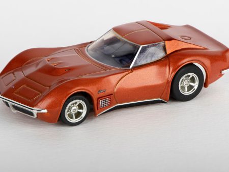 AFX Mega G+ 1970 CORVETTE LT1 – ORANGE METALLIC HO Slot Car Online Sale