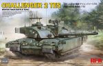 RFM Challenger 2 TES British Main Battle Tank - 1 35 Scale Model Kit on Sale