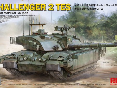 RFM Challenger 2 TES British Main Battle Tank - 1 35 Scale Model Kit on Sale