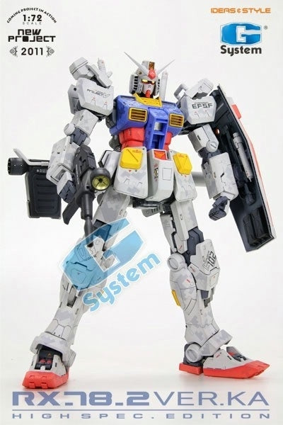 G System 1 72 RX-78-2 Gundam Ver. Ka. [ High Spec. Ver. ] Discount