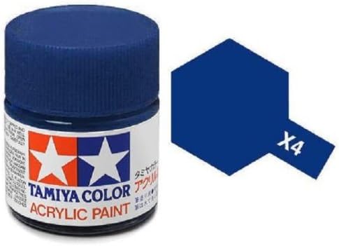 Tamiya Acrylic Mini X-4 Blue - 10ml Jar Online Sale